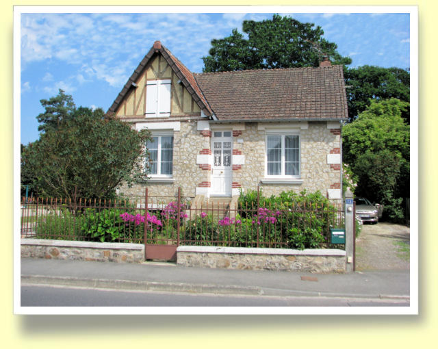 photo facade de la location curiste villa Clair Sjour 1930